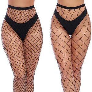 NEW! Womens High Waist Tights Fishnet Stockings Thigh High Pantyhose